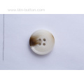 Imitation horn resin buttons for coats